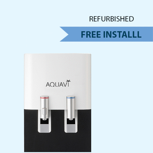 HOT & COLD Water Purifier Rental(Refurbished) AQUAVI