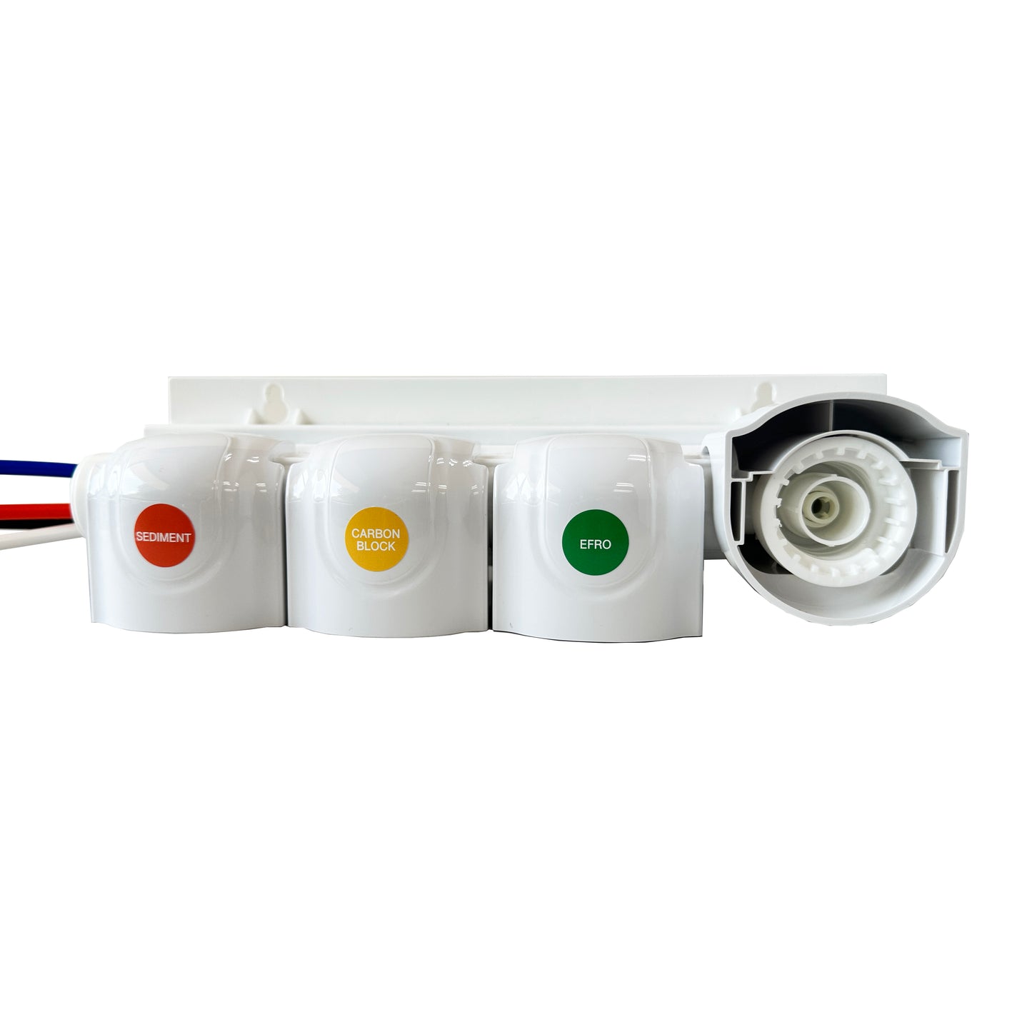 AQUAVI Water Filter Reverse Osmosis RO Twist 4-Stage Head Connector