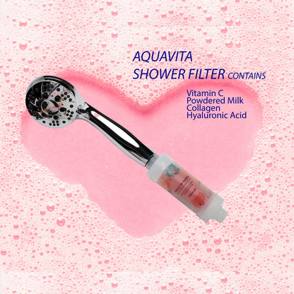 AQUAVITA Field of Roses Shower Filter