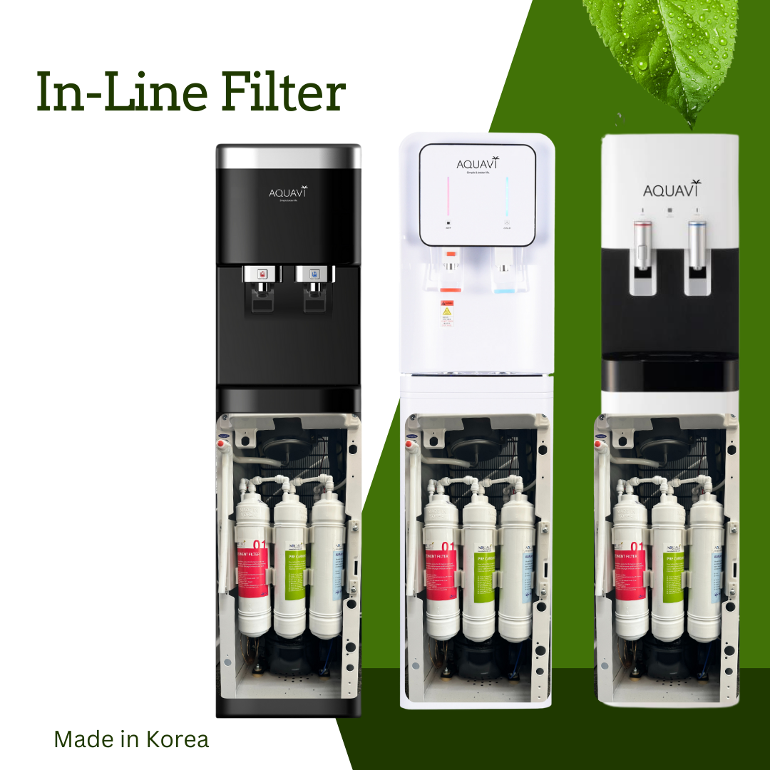 AQUAVI Water Filter In-Line Post Carbon Filter