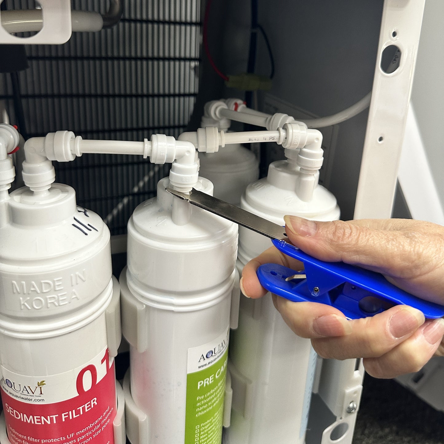 아쿠아비 인라인 포스트 카본 필터