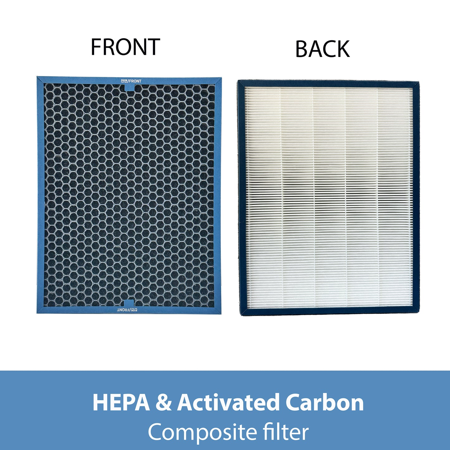 AQUAVI Air 1000 HEPA & Activated Carbon Composite filter