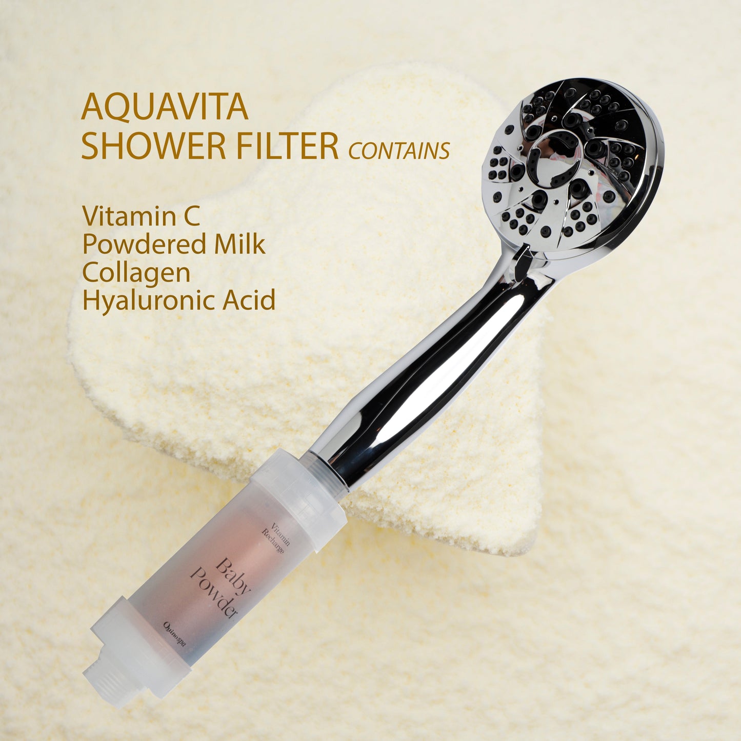 AQUAVITA Baby Powder Shower Filter