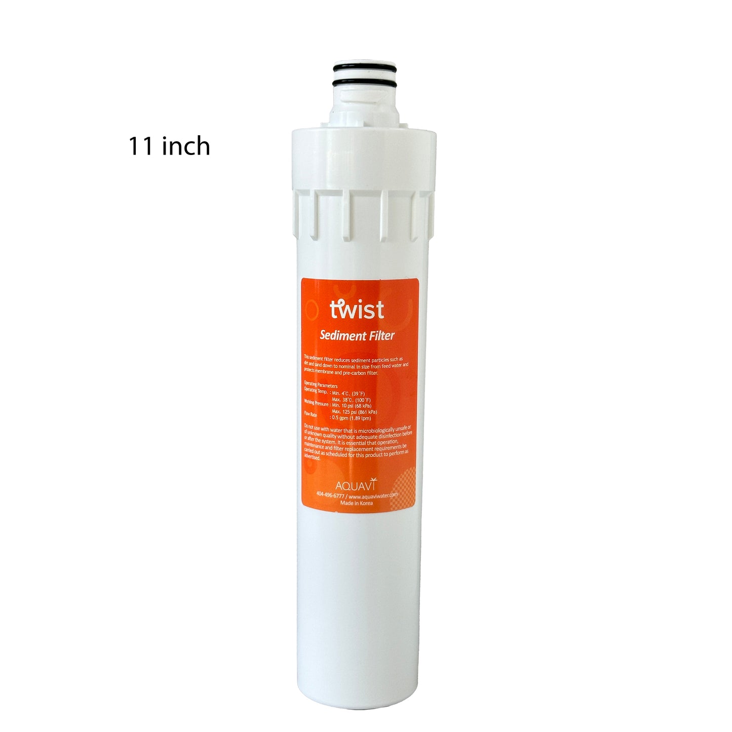 AQUAVI Water Filter AQUAVI Twist Sediment Filter 11"